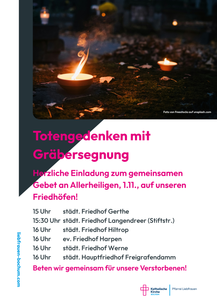 Totengedenken an Allerheiligen
